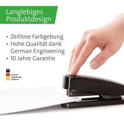 Novus Heftgerät B2 Re+new, 020-1931, Heftleistung 25 Blatt, Schwarz -Haushaltsprodukte Geschäft 7d4fec7487302f0b168e8abfa017582fa19ffb01 heftgeraet novus b2 re plus new 020 1931