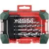 Metabo Bohrer Bohrersortiment 626728000, 13-teiliges Set, Metall, Holz, Steinbohrer