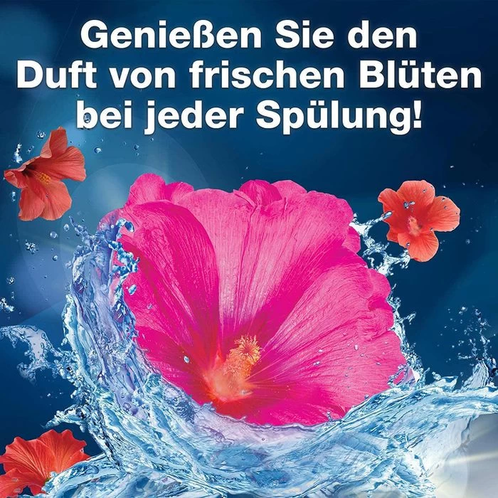 WC-Frisch WC-Duftspüler Kraft Aktiv Blüten-Frische, Lufterfrischer Effekt, Im Korb, 3 Stück 2 WC-Frisch WC-Duftspüler Kraft Aktiv Blüten-Frische, Lufterfrischer Effekt, Im Korb, 3 Stück - Image 2