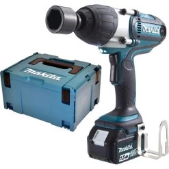 Makita Akku-Schlagschrauber DTW450Y1J, 440Nm, 18V / 1,5Ah, Mit Akku Und Koffer