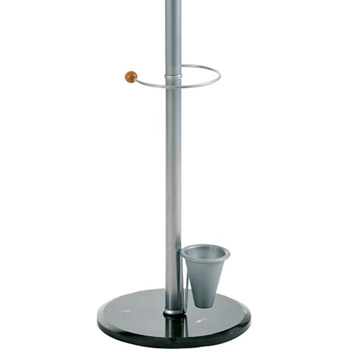 Alco Garderobenständer 2807, Mit 8 Haken, Metall, Silber 5 Alco Garderobenständer 2807, Mit 8 Haken, Metall, Silber - Image 5