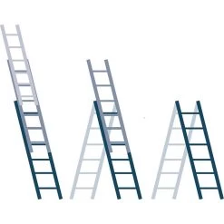 Layher Mehrzweckleiter Topic 1040, Aluleiter, 3-teilig Mit 3 X 14 Sprossen -Haushaltsprodukte Geschäft 81b82a1484e1651d12a51aeb49f5840180ea2a63 mehrzweckleiter layher topic 1040