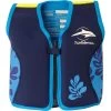 Konfidence Schwimmweste Neopren KJ14-B, Für Kinder, 2 - 3 Jahre, 12 - 20 Kg, Blätter, Blau