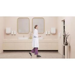 CWS Handtuchspender PureLine Paperroll NT Hybrid, 1700346 Schloss & Panel Für Rollenhandtücher Weiß -Haushaltsprodukte Geschäft 826c6a3f5cc172924887df059a41ea3faf2868a8 handtuchspender cws pureline paperroll nt hybrid