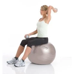 Togu Gymnastikball Powerball ABS, Groß, 65cm, Belastbar Bis 500kg, Silber -Haushaltsprodukte Geschäft 85103133944a3cc3a6827b1c3e4a570929d30f03 gymnastikball togu powerball abs gross 65cm