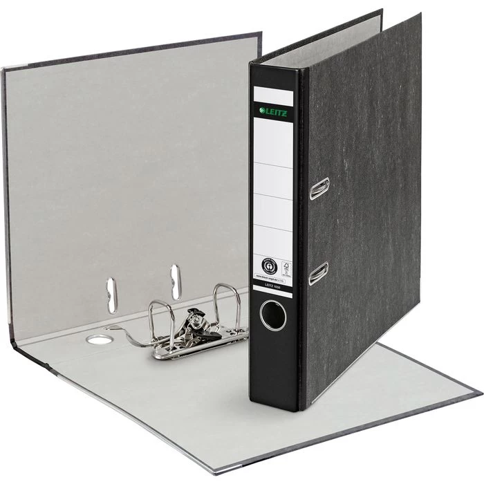 Leitz 1050-50-95 Ordner, A4, Schmal, Karton, Schwarz 6 Leitz 1050-50-95 Ordner, A4, Schmal, Karton, Schwarz - Image 6