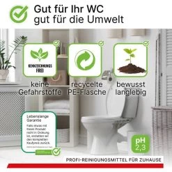 BiOHY WC-Reiniger WC-Schwan, 032-001, 100% Vegan, 750ml -Haushaltsprodukte Geschäft 874e02eb74a712733b945d8af1a19e7b03d0b80a wc reiniger biohy wc schwan 100 vegan