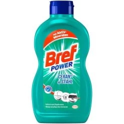 Bref Glaskeramikreiniger Power Ceran & Stahl, Flüssig, Glaskeramik- Und Edelstahlreiniger, 500ml