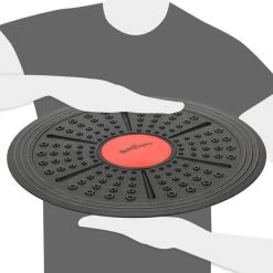 Bad-Company Balance-Board Fitness Brett, Ø 41 Cm, Schwarz-rot -Haushaltsprodukte Geschäft 89e02628d707d67ae3de7d252169c5f307036394 balance board bad company fitness brett