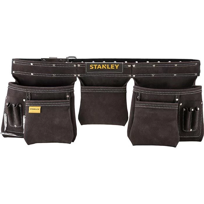 Stanley Werkzeug-Gürteltasche STST1-80113, Werkzeugschürze, Aus Hochwertigem Büffelleder 2 Stanley Werkzeug-Gürteltasche STST1-80113, Werkzeugschürze, Aus Hochwertigem Büffelleder - Image 2