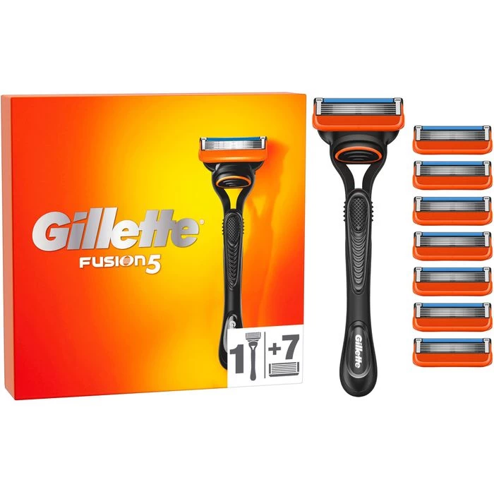 Gillette® Gillette Rasierer Fusion5, Für Herren, 5-Klingensystem, Inkl. 8 Klingen 1 Gillette® Gillette Rasierer Fusion5, Für Herren, 5-Klingensystem, Inkl. 8 Klingen