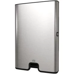 Tork Handtuchspender Xpress Image Design 460004 H2, Edelstahl Gebürstet, 600 Falthandtücher, Silber