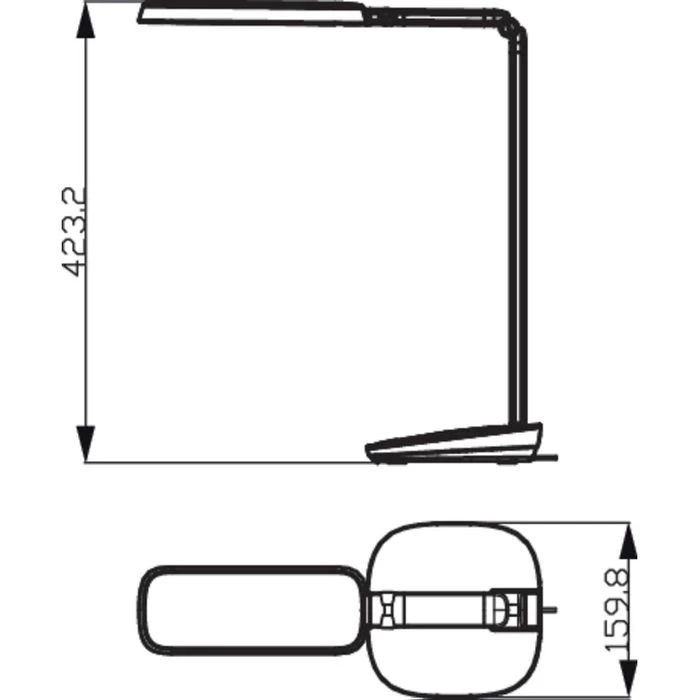 Philips Schreibtischlampe DSK601 LED, Dimmbar, Standfuß 6 Philips Schreibtischlampe DSK601 LED, Dimmbar, Standfuß - Image 6
