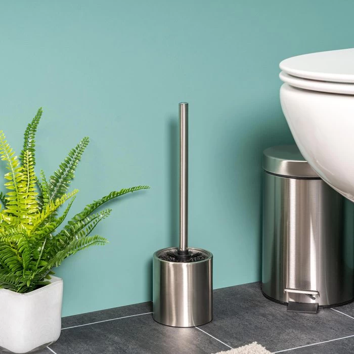 Bremermann WC-Bürste WC-Garnitur, Silber, Bürstenhalter Aus Edelstahl, Inkl. 3 Ersatzköpfe 6 Bremermann WC-Bürste WC-Garnitur, Silber, Bürstenhalter Aus Edelstahl, Inkl. 3 Ersatzköpfe - Image 6