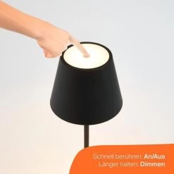 LEDmaxx Schreibtischlampe LED, IP54, Dimmbar, Mit Standfuß, Mit Akku -Haushaltsprodukte Geschäft 92d3346e4b359177ccc70cc429b096a9bef8c023 schreibtischlampe ledmaxx led