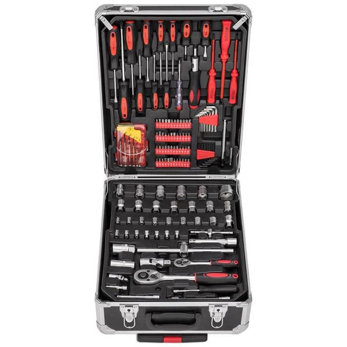 Tresko Werkzeugkoffer WZKF13, 949-teilig, Im Aluminium Klapptrolley 3 Tresko Werkzeugkoffer WZKF13, 949-teilig, Im Aluminium Klapptrolley - Image 3