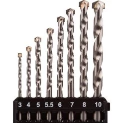 Metabo Bohrer Steinbohrer-Kassette, 626706000, 8-teiliges Set, Stein, Betonbohrer -Haushaltsprodukte Geschäft 938ba71cfaea5b48b3501ce6604d6fd17281cef9 bohrer metabo steinbohrer kassette 626706000