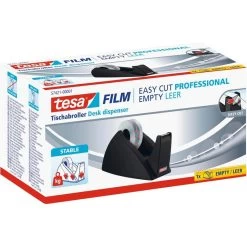 Tesa Klebefilmabroller 57421 Easy Cut, Schwarz, Tischabroller Für Kleberollen 19mm X 33m -Haushaltsprodukte Geschäft 9561bd3a1a4a58ef07d84373a13077f316e3b6cd klebefilmabroller tesa 57421 easy cut schwarz