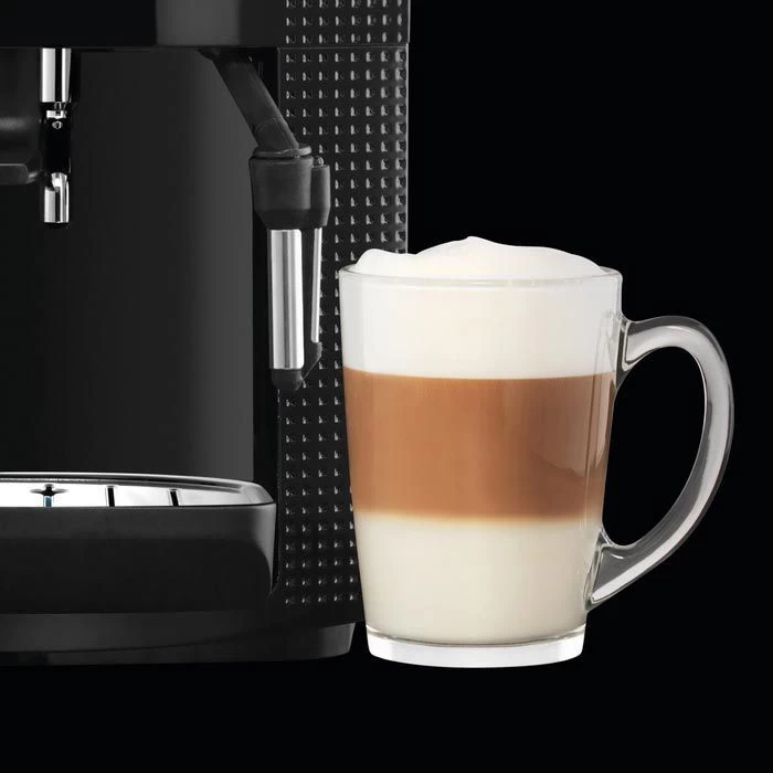 Krups Kaffeevollautomat EA 8108, Mit Milchaufschäumdüse, Schwarz 3 Krups Kaffeevollautomat EA 8108, Mit Milchaufschäumdüse, Schwarz - Image 3