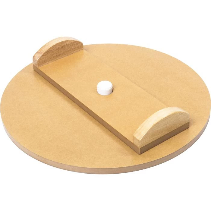 Bad-Company Balance-Board Deluxe Set Holz, Ø 45 Cm, Schwarz-braun, 2 Halbkugeln, 2 Wippen 2 Bad-Company Balance-Board Deluxe Set Holz, Ø 45 Cm, Schwarz-braun, 2 Halbkugeln, 2 Wippen - Image 2