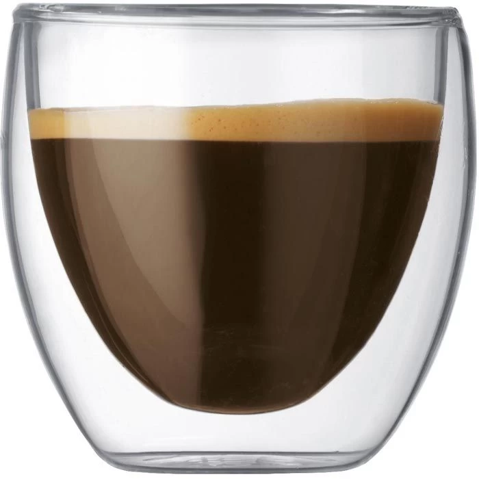 Bodum Kaffeegläser Set K4557-10, Doppelwandig, 80 & 350ml, 4-teilig 2 Bodum Kaffeegläser Set K4557-10, Doppelwandig, 80 & 350ml, 4-teilig - Image 2