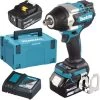 Makita Akku-Schlagschrauber DTW701RTJ, 700Nm, 18V / 5,0Ah, Mit 2 Akkus, Ladegerät Und Koffer