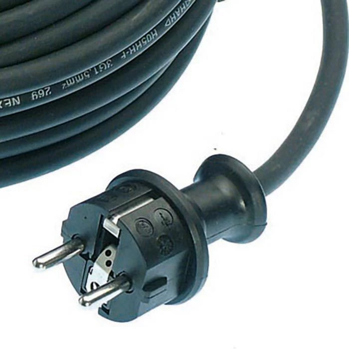 As-Schwabe Verlängerungskabel 60364, 25m, Schutzkontakt, IP44, Außen, Schwarz 3 As-Schwabe Verlängerungskabel 60364, 25m, Schutzkontakt, IP44, Außen, Schwarz - Image 3