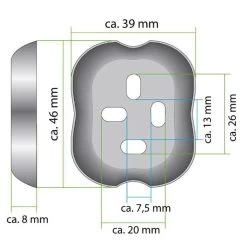 Bremermann Toilettenpapierspender PIAZZA 9463, Metall, Für 1 Kleinrolle, Silber 8 Bremermann Toilettenpapierspender PIAZZA 9463, Metall, Für 1 Kleinrolle, Silber -Haushaltsprodukte Geschäft 98b7ab7c811990007c169faac9054c8b90771621 toilettenpapierspender bremermann piazza 9463