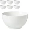 Ritzenhoff&Breker Müslischale Snap Bianco, Porzellan, Weiß, 15cm, Set, 6 Stück