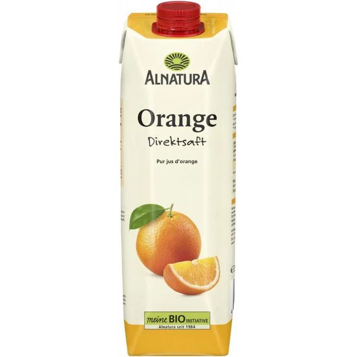 Alnatura Saft Orange, BIO, 100% Direktsaft, Je 1 Liter, 6 Stück 2 Alnatura Saft Orange, BIO, 100% Direktsaft, Je 1 Liter, 6 Stück - Image 2