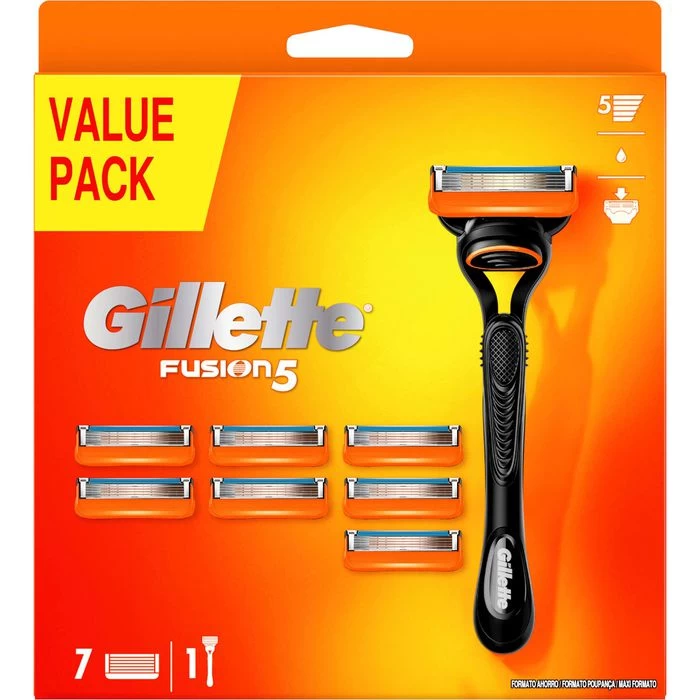 Gillette® Gillette Rasierer Fusion5, Für Herren, 5-Klingensystem, Inkl. 8 Klingen 7 Gillette® Gillette Rasierer Fusion5, Für Herren, 5-Klingensystem, Inkl. 8 Klingen - Image 7