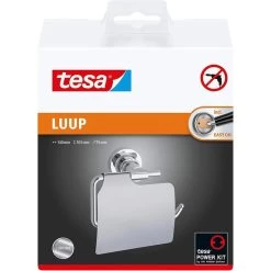 Tesa Toilettenpapierspender Luup Mit Deckel 40288, Ohne Bohren, Metall, Für 1 Kleinrolle, Silber -Haushaltsprodukte Geschäft 9ef72e1882b80e52adce6b9ea8a7fe218b677445 toilettenpapierspender tesa luup mit deckel 40288