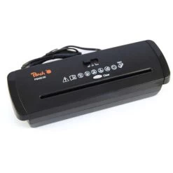 Peach Aktenvernichter PS400-00, 510789, Streifenschnitt 7mm, 6 Blatt, P1, Aufsatz