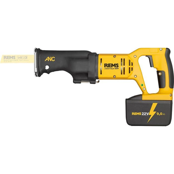 Rems Säbelsäge Akku-Tiger 22 V VE Set, 560053 R220, 21,6V / 9,0Ah, Mit Akku, Ladegerät Und Koffer 2 Rems Säbelsäge Akku-Tiger 22 V VE Set, 560053 R220, 21,6V / 9,0Ah, Mit Akku, Ladegerät Und Koffer - Image 2