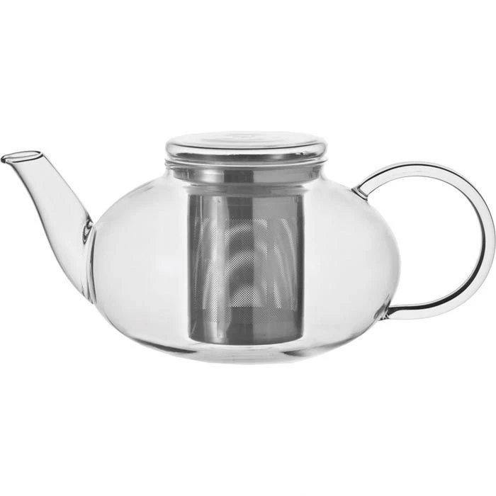 Leonardo Tee-Kanne Moon 070400, Glas, Mit Edelstahl-Sieb, Transparent, 1,2 L 1 Leonardo Tee-Kanne Moon 070400, Glas, Mit Edelstahl-Sieb, Transparent, 1,2 L