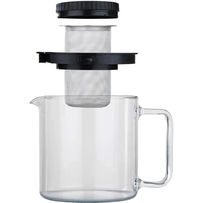 Bohemia-Cristal Tee-Kanne Simax 022 009 001, Glas, Mit Metall-Sieb, Transparent, 1,3 L 4 Bohemia-Cristal Tee-Kanne Simax 022 009 001, Glas, Mit Metall-Sieb, Transparent, 1,3 L - Image 4