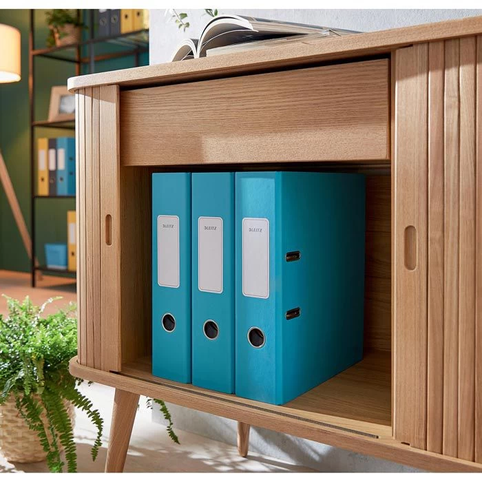 Leitz Ordner 1061-00-61, Cosy Soft-Touch, A4, Laminierter Karton, 8cm, Blau 2 Leitz Ordner 1061-00-61, Cosy Soft-Touch, A4, Laminierter Karton, 8cm, Blau - Image 2