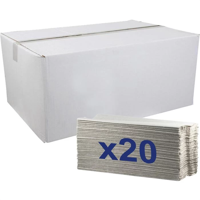 CWS Papierhandtücher Basic 277300, Natur, 1-lagig, Lagen-Falz, 25 X 33 Cm, 3600 Stück 1 CWS Papierhandtücher Basic 277300, Natur, 1-lagig, Lagen-Falz, 25 X 33 Cm, 3600 Stück