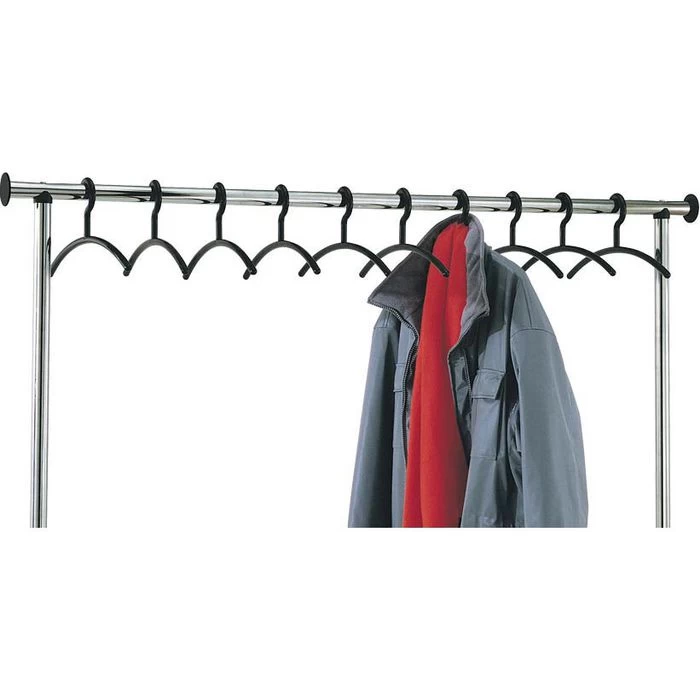 Kerkmann Garderobenständer Chromo, 6016, Mit Rollen Und Schuhablage, Metall, Silber 4 Kerkmann Garderobenständer Chromo, 6016, Mit Rollen Und Schuhablage, Metall, Silber - Image 4