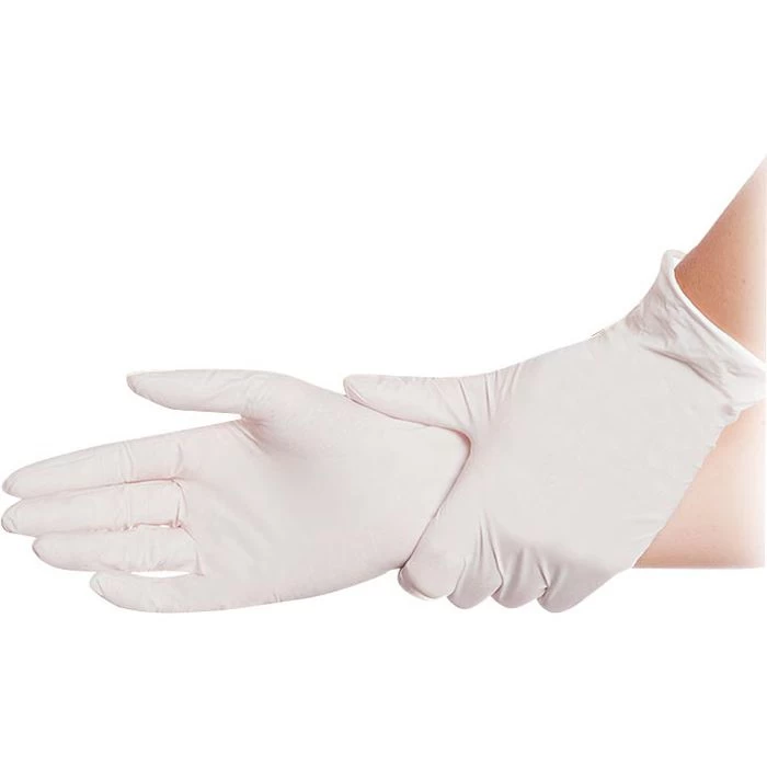 Franz-Mensch Einmalhandschuhe Safe Nitril Puderfrei, Weiß, Größe L, 100 Stück 2 Franz-Mensch Einmalhandschuhe Safe Nitril Puderfrei, Weiß, Größe L, 100 Stück - Image 2