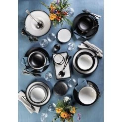 Maxwell & Williams Maxwell&Williams Müslischale Caviar Black AX0079, Premium-Keramik, Schwarz, 15,5cm, Set, 4 Stück 9 Maxwell & Williams Maxwell&Williams Müslischale Caviar Black AX0079, Premium-Keramik, Schwarz, 15,5cm, Set, 4 Stück -Haushaltsprodukte Geschäft aa5e2f06434028deb51408b6e7b9e2832641b42c mueslischale maxwellundwilliams caviar black ax0079