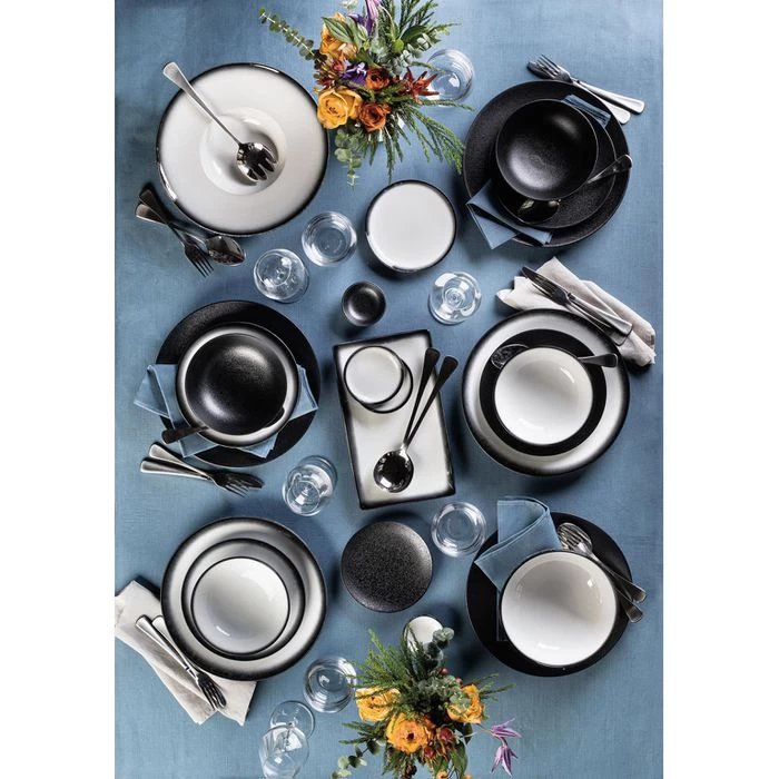 Maxwell & Williams Maxwell&Williams Müslischale Caviar Black AX0079, Premium-Keramik, Schwarz, 15,5cm, Set, 4 Stück 4 Maxwell & Williams Maxwell&Williams Müslischale Caviar Black AX0079, Premium-Keramik, Schwarz, 15,5cm, Set, 4 Stück - Image 4