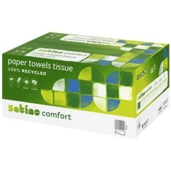 Satino Comfort By Wepa 277280, 25x41 2-lagig Lagenfalz Grau -Haushaltsprodukte Geschäft aaa037c27d77cab680bcc72a54aacd80cbe38fbc papierhandtuecher satino comfort 277280 grau