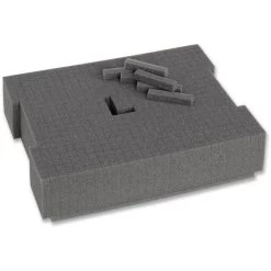 Bosch-Sortimo Einlage Rasterschaumstoff L-BOXX 136, Vorperforiert, Universell Nutzbar