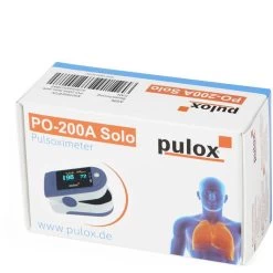 Pulox Pulsoximeter PO 200A Solo, Finger, OLED-Display, Alarm, Blau -Haushaltsprodukte Geschäft ac8501f4d25c5e78c3c45efe36105b354a53b2f8 pulsoximeter pulox po 200a solo blau