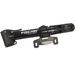 Fischer-MTS Luftpumpe T-Griff 85581, Handpumpe, Mit Rahmenhalter, Multi-Ventil