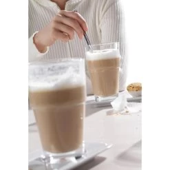 Leonardo Kaffeegläser Solo Becher 043400, Latte Macchiato Gläser, 370ml, 6 Stück -Haushaltsprodukte Geschäft ae30da68f0ca2535486b5e1f6d5e7b3ef2f5048b kaffeeglaeser leonardo solo becher 043400