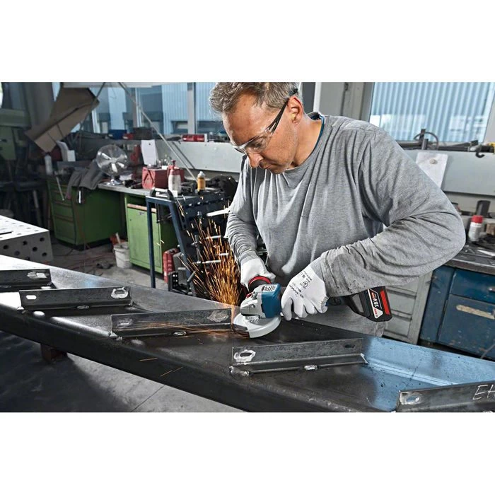 Bosch Winkelschleifer GWS 18V-10 PC, Professional, 125mm, 18V / 5,0Ah, Mit 2 Akkus Und Koffer + GRATIS Prämie 3 Bosch Winkelschleifer GWS 18V-10 PC, Professional, 125mm, 18V / 5,0Ah, Mit 2 Akkus Und Koffer + GRATIS Prämie - Image 3