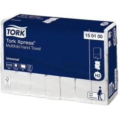 Tork Papierhandtücher Xpress Multifold, 150100, H2, 1-lagig, Interfold-Falz, 19,6 X 25,5cm, 4830 Stück -Haushaltsprodukte Geschäft af866c62ba46acb9987460f8db59e933e01fbdf1 papierhandtuecher tork xpress multifold 150100 h2