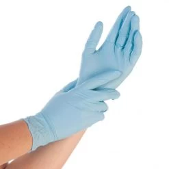 Franz-Mensch Einmalhandschuhe Allfood Safe, 26114, Nitril, Puderfrei, Blau, 250 Stück, Größe L -Haushaltsprodukte Geschäft b29fa1b8f66958e4b812560ff501e70eb85b5cfa einmalhandschuhe franz mensch allfood safe 26114